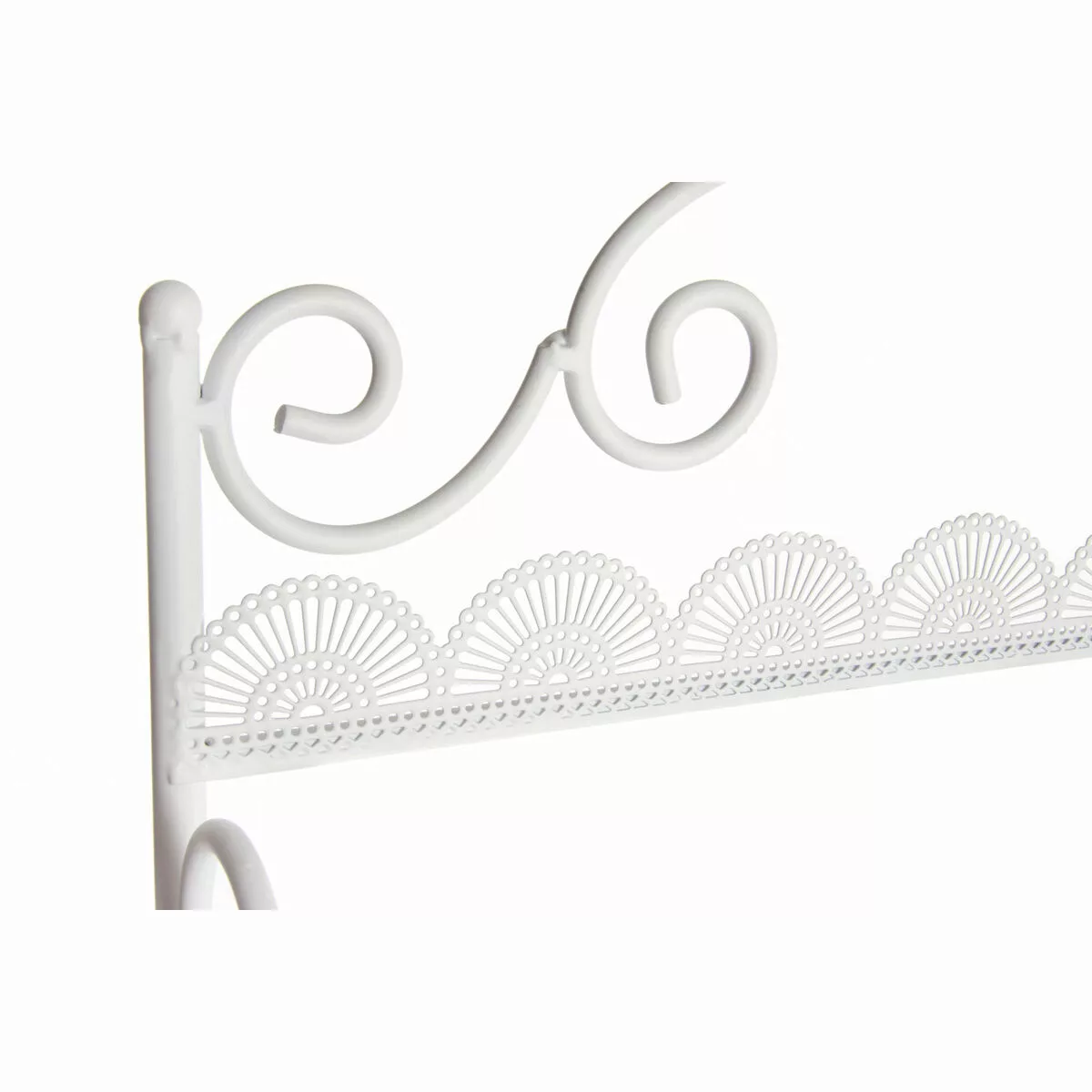 Handtuchständer Dkd Home Decor 46,5 X 20,5 X 128 Cm Metall Weiß günstig online kaufen