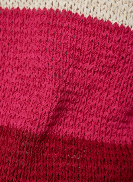 Rabe Strickpullover RABE Kuscheliger gestreifter Pullover, farbiger Komfort günstig online kaufen