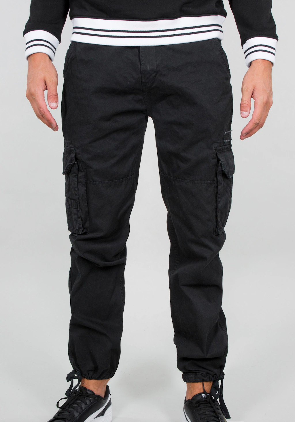 Alpha Industries Cargohose "Jet Pant", mit seitlichen Cargotaschen und Kord günstig online kaufen