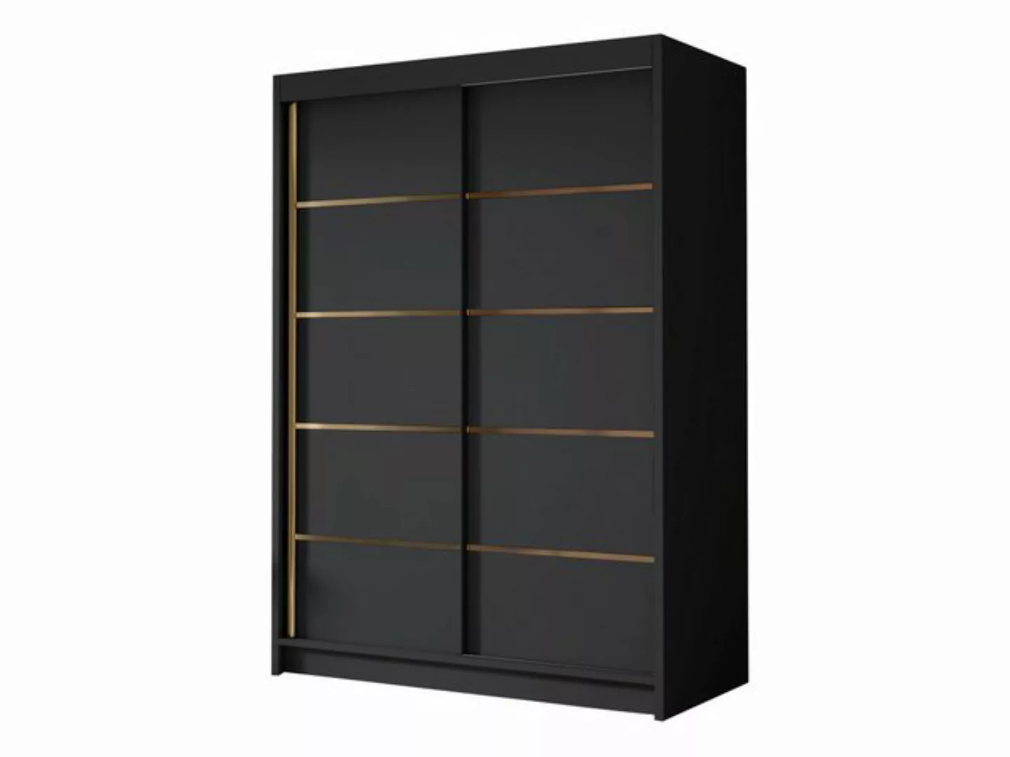 MIRJAN24 Kleiderschrank Lungo IV (mit zwei Schwebetüren) 120x58x200 cm günstig online kaufen