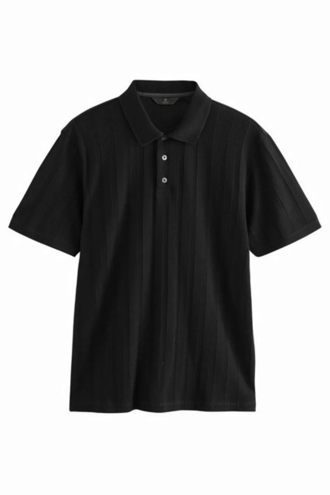 Next Poloshirt Slim Fit Poloshirt mit Struktur 100 % Baumwolle (1-tlg) günstig online kaufen