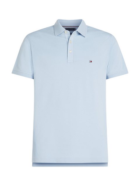 Tommy Hilfiger Poloshirt 1985 SLIM POLO aus leicht strukturiertem Piqué-Mat günstig online kaufen