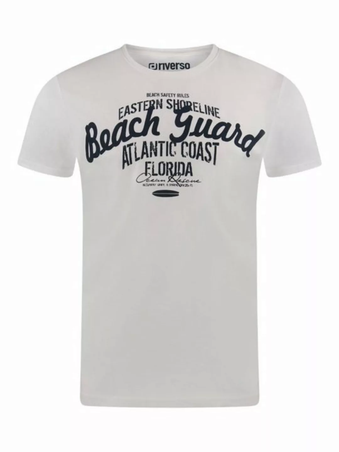 riverso Tshirt Herren Baumwolle Regular Fit RIVLeon günstig online kaufen