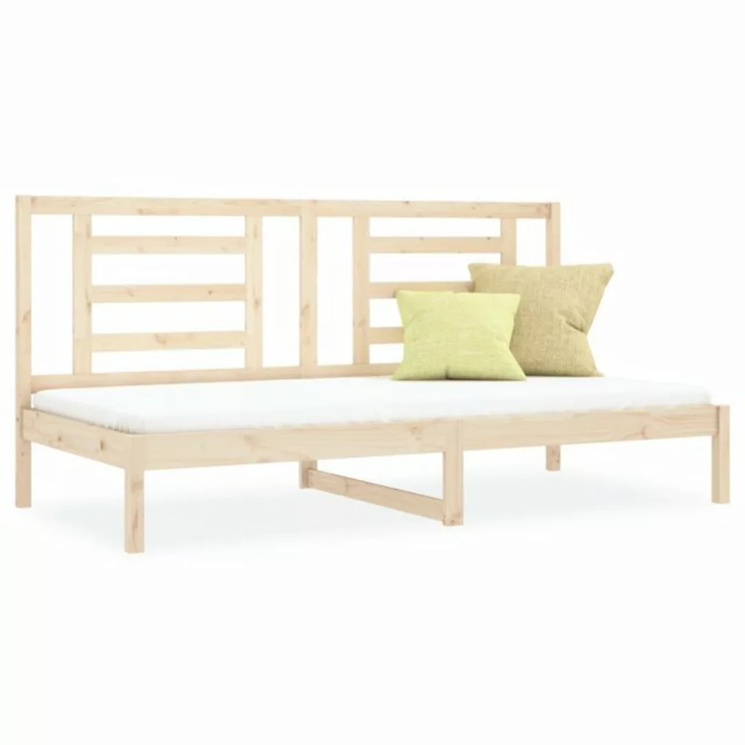 furnicato Bett Tagesbett 90x200 cm Massivholz Kiefer günstig online kaufen