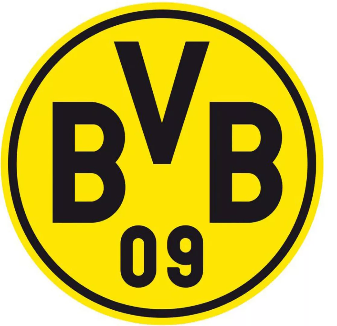 Wall-Art Wandtattoo "Fußball Borussia Dortmund Logo", (1 St.), selbstkleben günstig online kaufen