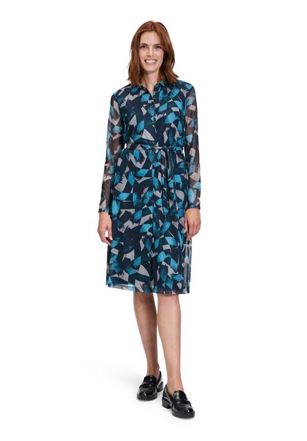 Betty&Co Midikleid Betty & Co Midikleid mit Knopfleiste Kragen günstig online kaufen