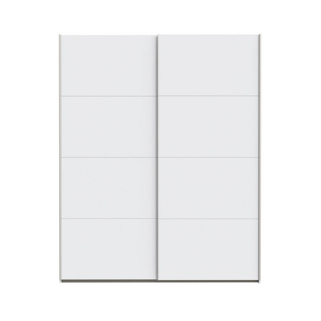 FORTE Schiebetürenschrank in Weiss - 170,3x210,5x61,2cm (BxHxT) günstig online kaufen