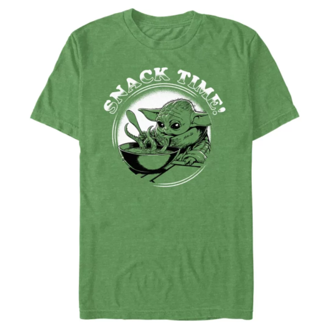 Star Wars - The Mandalorian - Grogu Snack Time - Männer T-Shirt günstig online kaufen