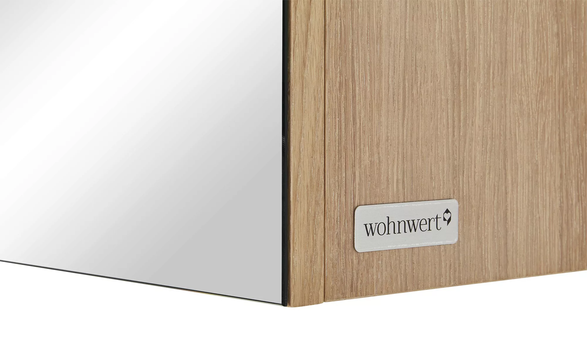 Wohnwert Spiegelschrank  Capri ¦ weiß ¦ Maße (cm): B: 90 H: 70 T: 18 Schrän günstig online kaufen