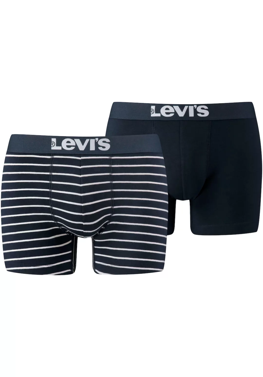 Levis Boxer, (Packung, 2er-Pack), mit elastischem Levis-Logo-Bund günstig online kaufen