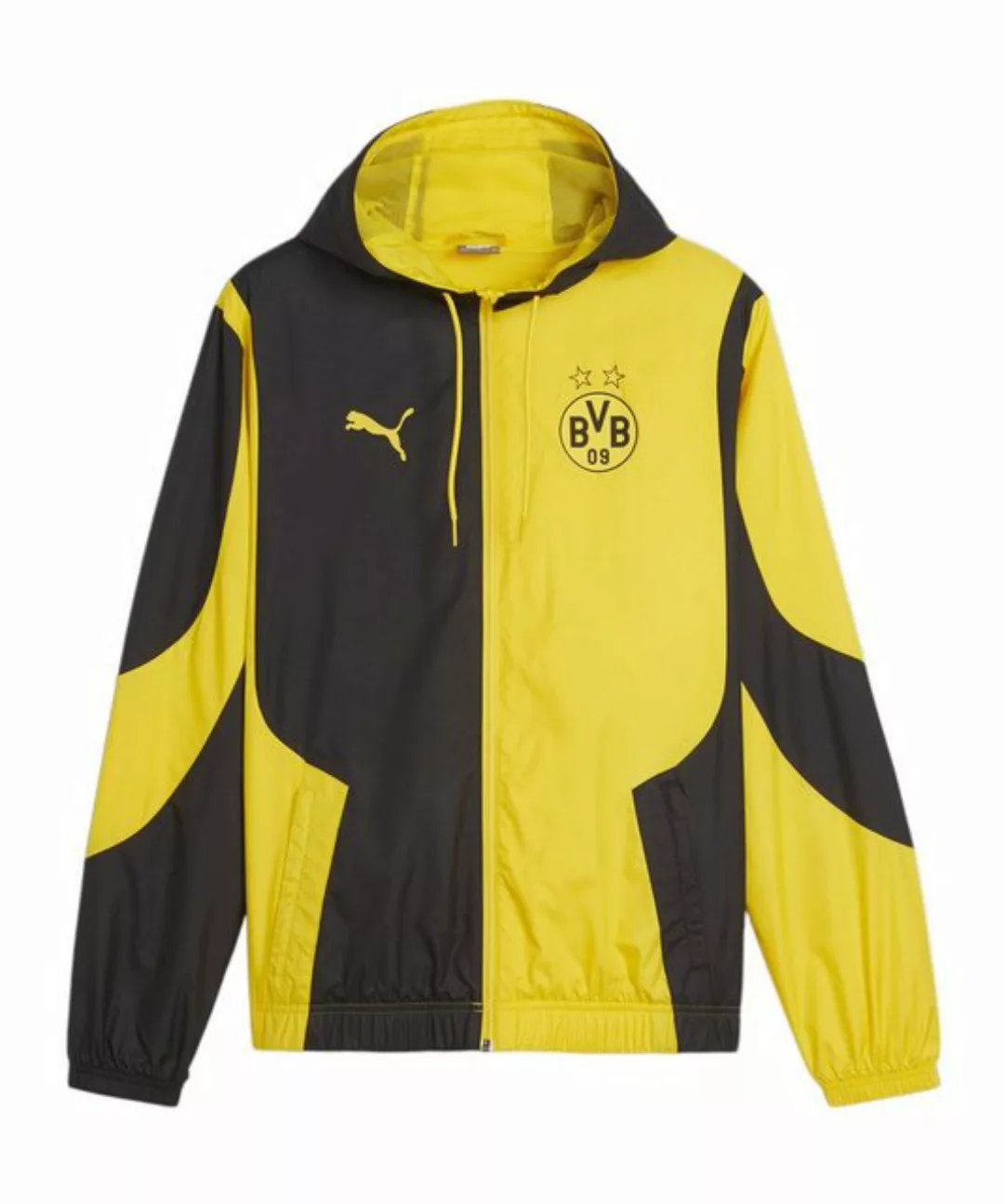 PUMA Sweatjacke BVB Dortmund Prematch Woven Jacke 2023/2024 günstig online kaufen