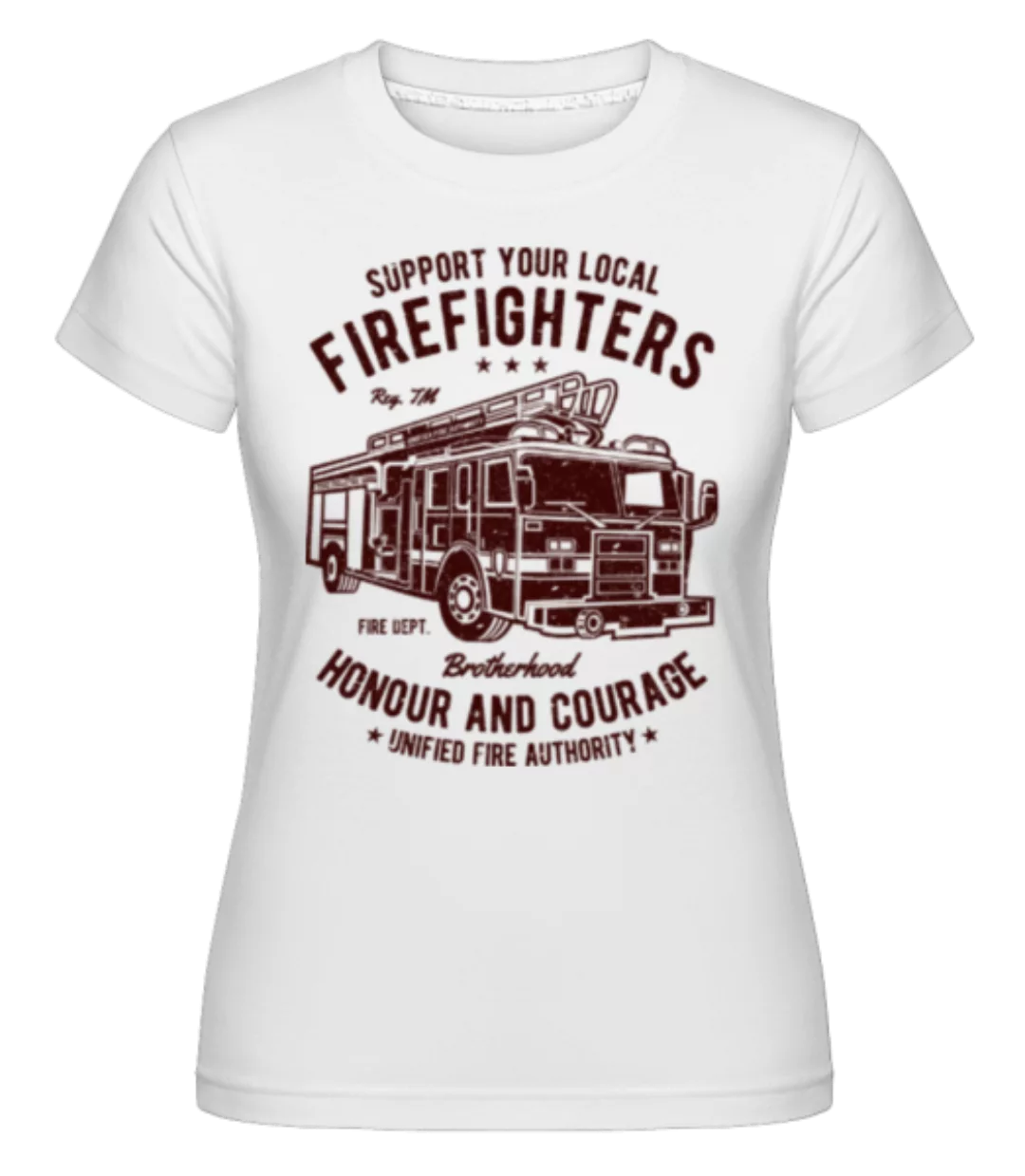 Fire Fighters Truck · Shirtinator Frauen T-Shirt günstig online kaufen