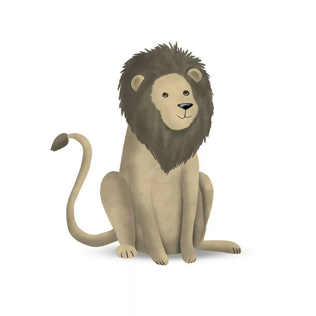 Komar Wandbild Cute Animal Lion günstig online kaufen