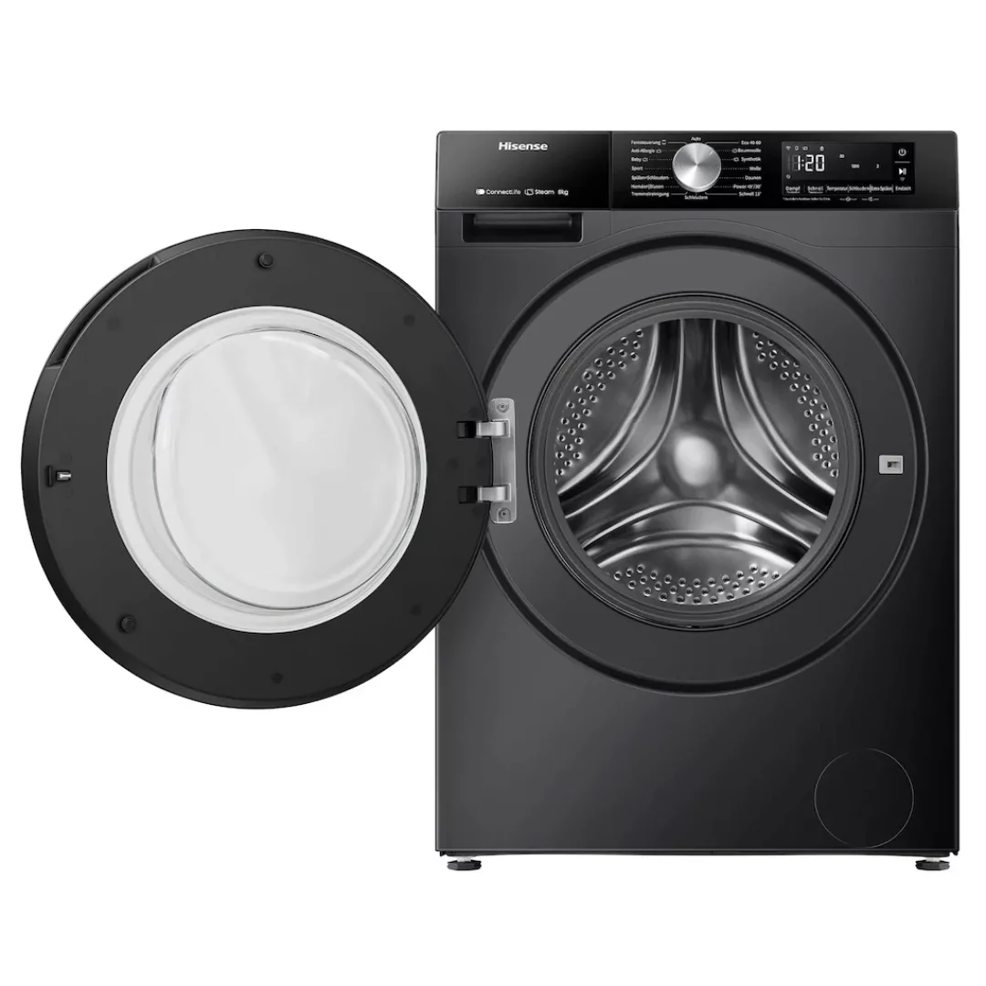 Hisense Waschmaschine »WF3S8043BB3«, 8 kg, 1400 U/min, Wifi-ConnectLife günstig online kaufen