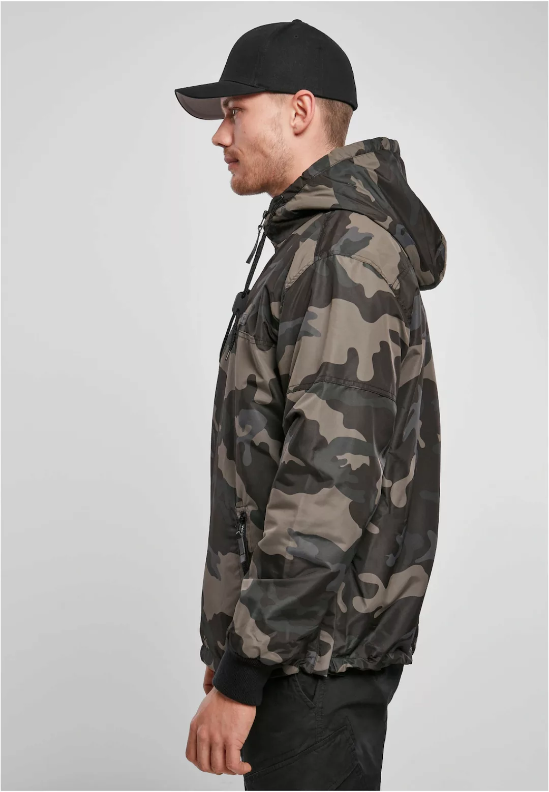 Brandit Anorak "Brandit Herren Pull Over Windbreaker", (1 St.), mit Kapuze günstig online kaufen