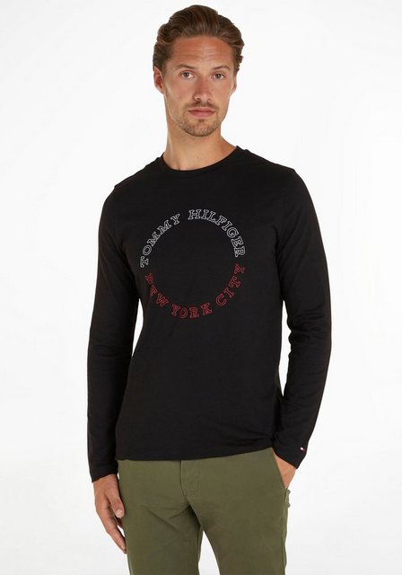 Tommy Hilfiger Langarmshirt MONOTYPE ROUNDLE LS TEE günstig online kaufen