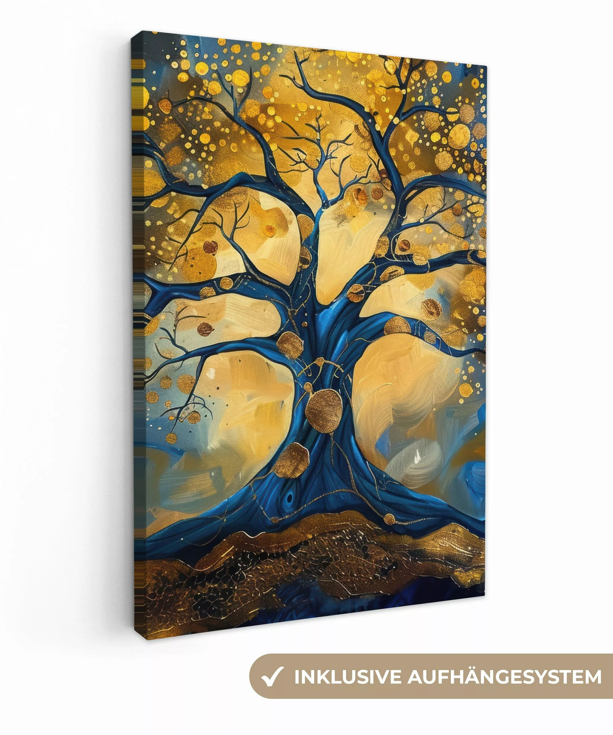 OneMillionCanvasses® Leinwandbild Baum - Lebensbaum - günstig online kaufen