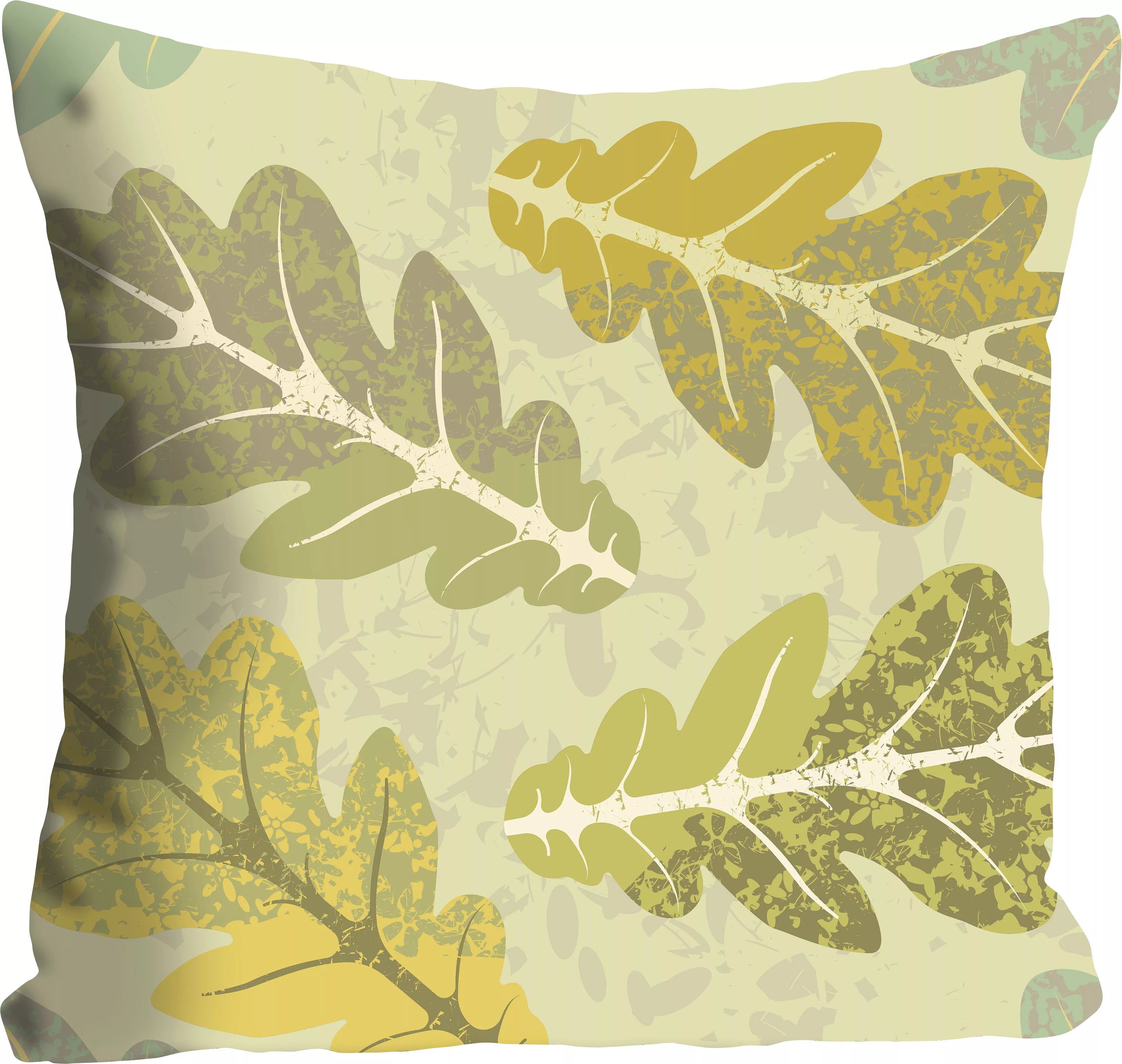 queence Dekokissen »Denisa«, mit Herbstblättern, Kissenhülle ohne Füllung, günstig online kaufen