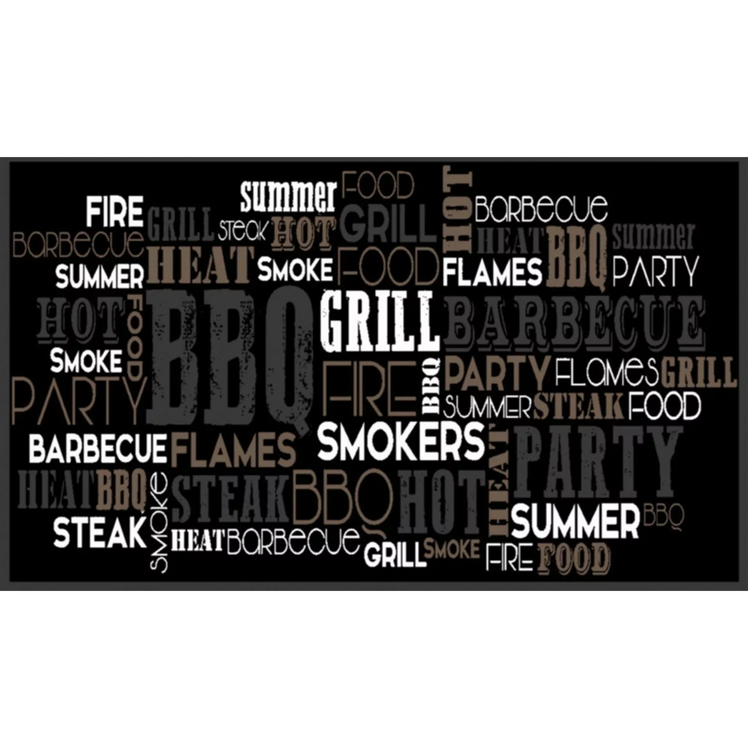 BBQ Matte BBQ Party 67 cm x 120 cm günstig online kaufen