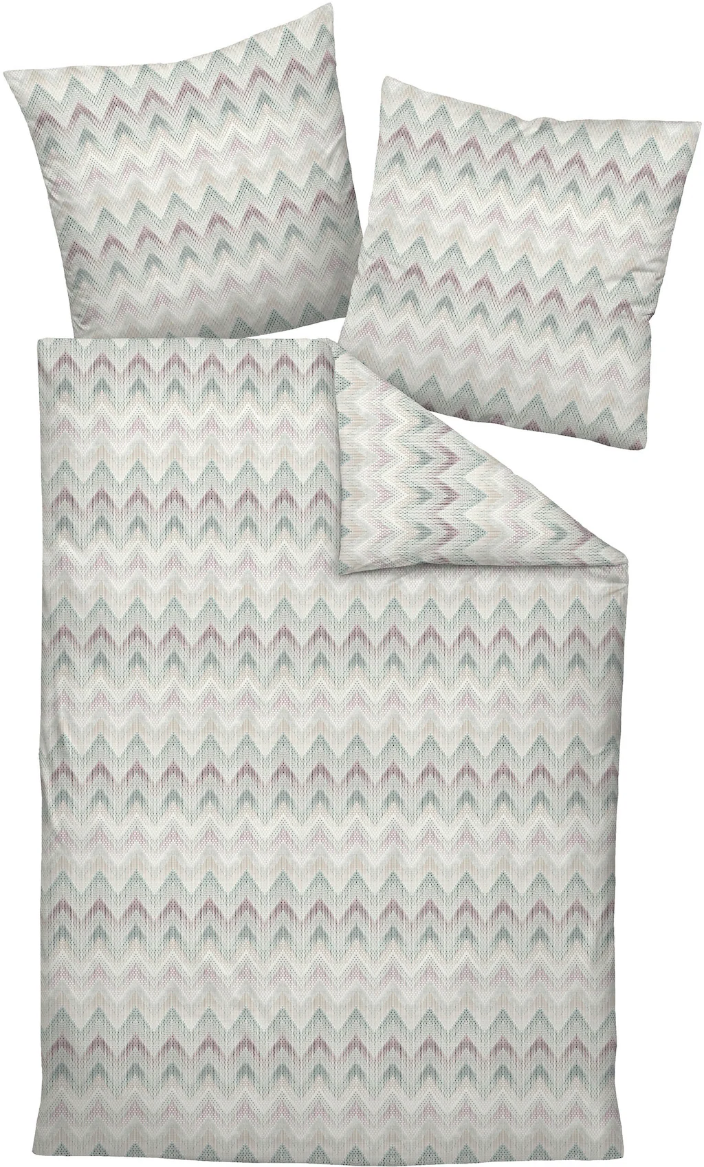 Janine Bettwäsche »Interlock-Jersey55092 06«, mit Reissverschluss günstig online kaufen