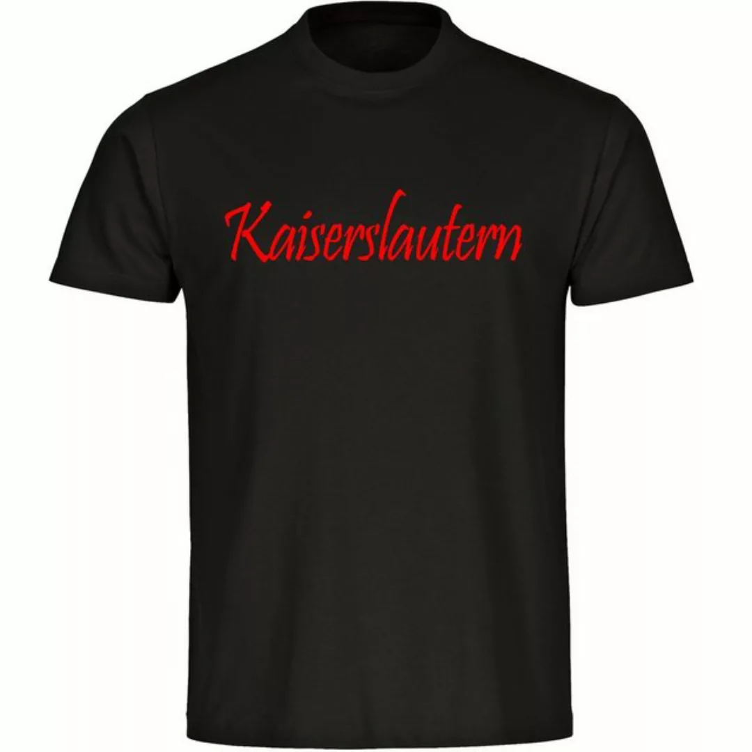 multifanshop T-Shirt Herren Kaiserslautern - Schriftzug - Männer günstig online kaufen