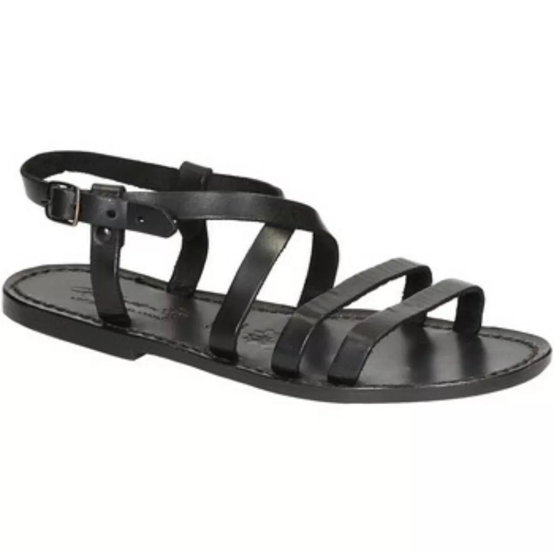 Gianluca - L'artigiano Del Cuoio  Sandalen 531 D NERO CUOIO günstig online kaufen