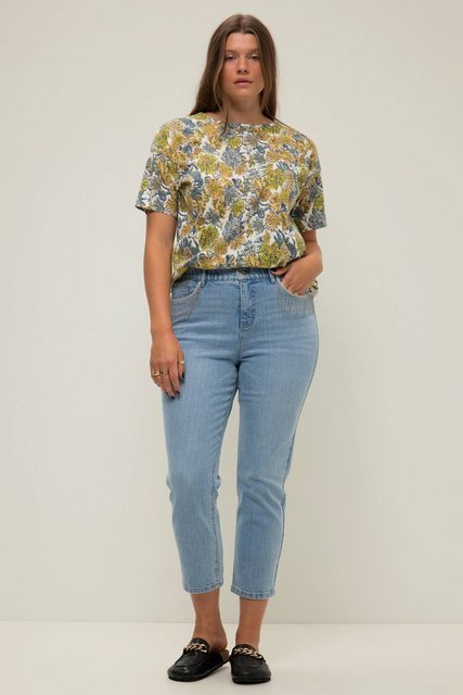 Studio Untold Funktionshose Mom-Jeans Wide Legs 5-Pocket mit Kettenbändern günstig online kaufen