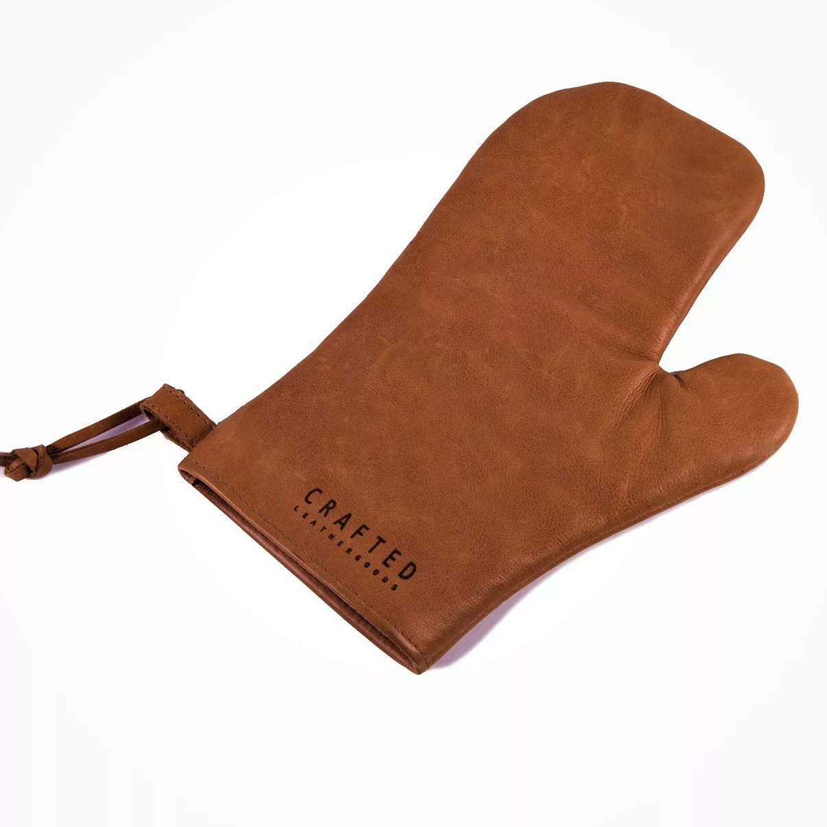 Vintage Leder Grillhandschuh Cognac günstig online kaufen