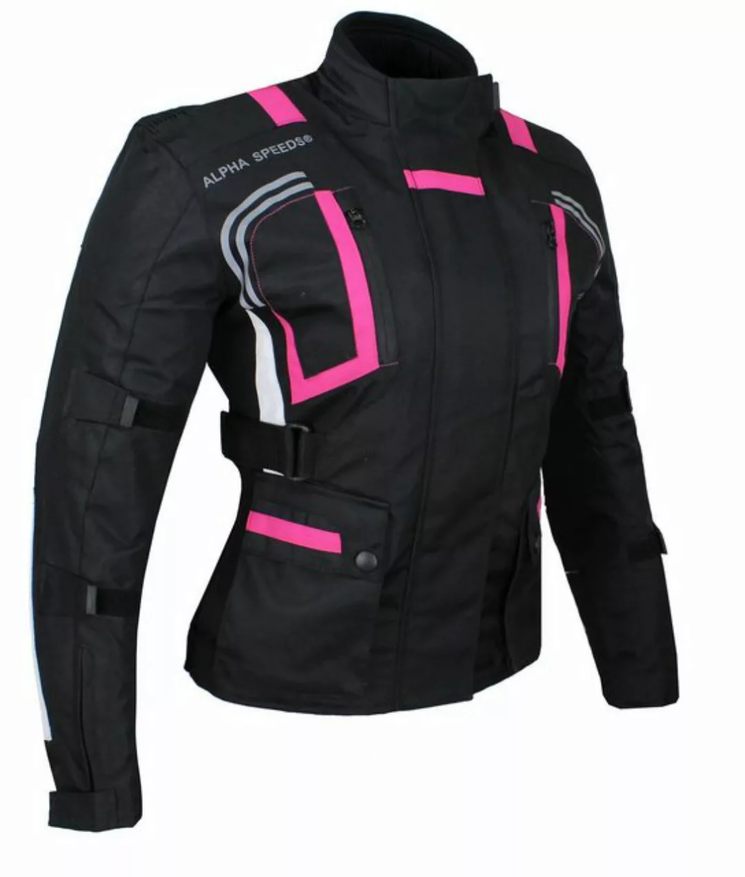 Alpha Speeds Motorradjacke Damen Motorrad Textil Jacke Biker wasserdicht Ja günstig online kaufen