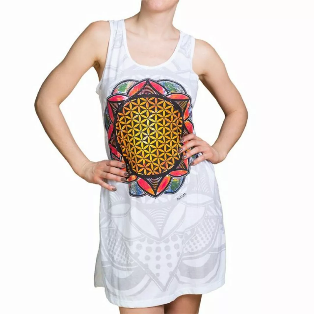 PANASIAM Tunikakleid Mirror Dress Lebensblume oder YinYang Shirtkleid auch günstig online kaufen
