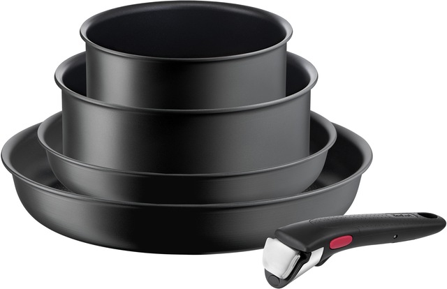 Tefal Topf-Set »L76495 Ingenio Ultimate«, Aluminium, (Set, 5 tlg., je 1 Sti günstig online kaufen