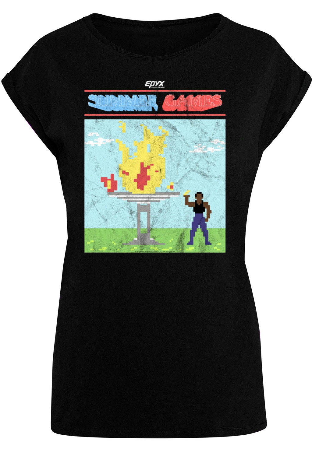 F4NT4STIC T-Shirt "Retro Gaming Summer Games", Print günstig online kaufen