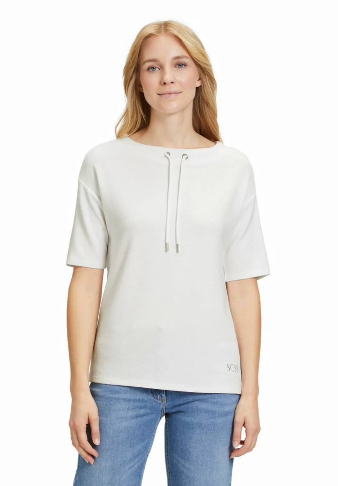 Betty Barclay Kurzarmshirt Betty Barclay Sweatshirt mit Rippenstruktur (1-t günstig online kaufen