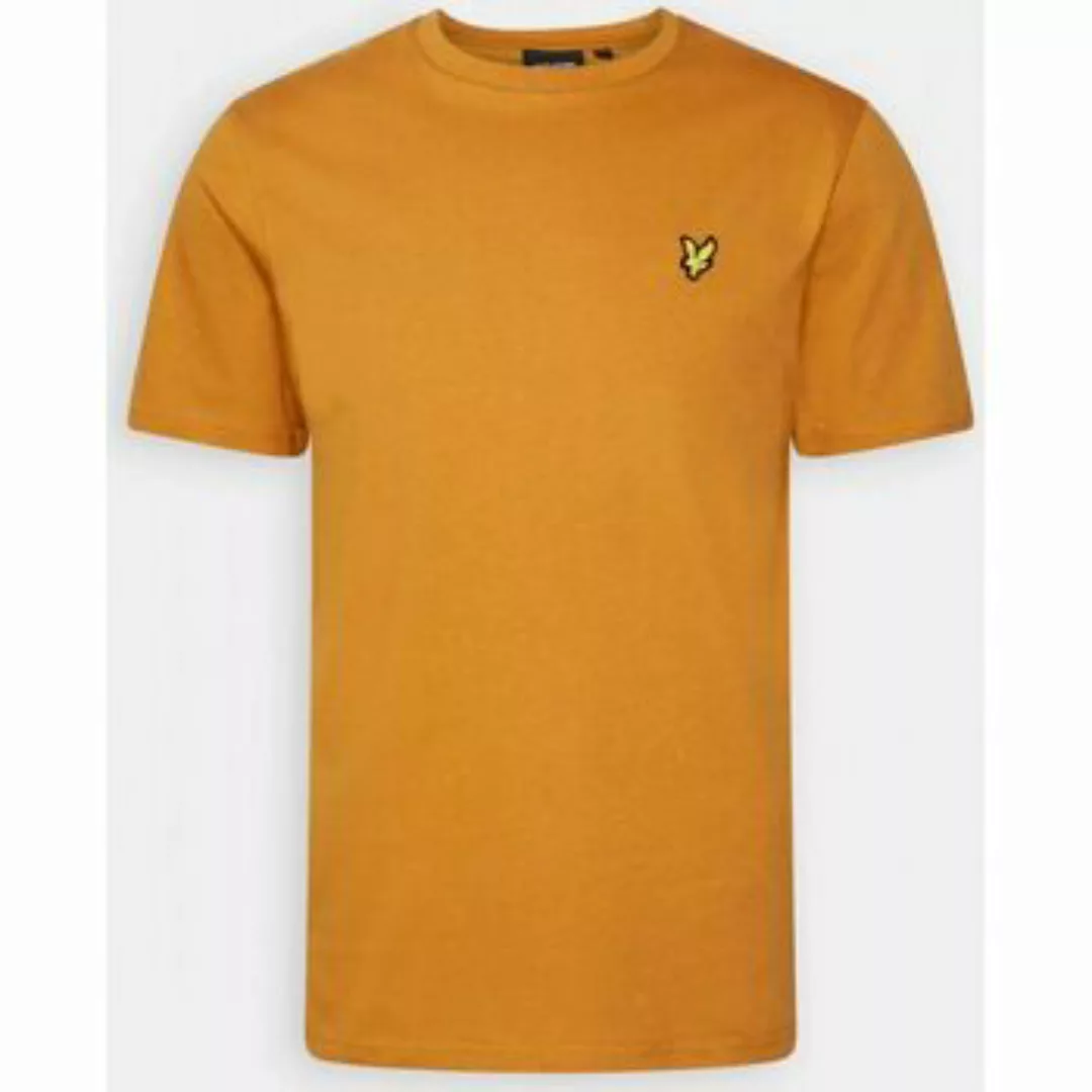 Lyle & Scott  T-Shirts & Poloshirts TS400VOG PLAIN T-SHIRT-W906 OCHRE OASS günstig online kaufen