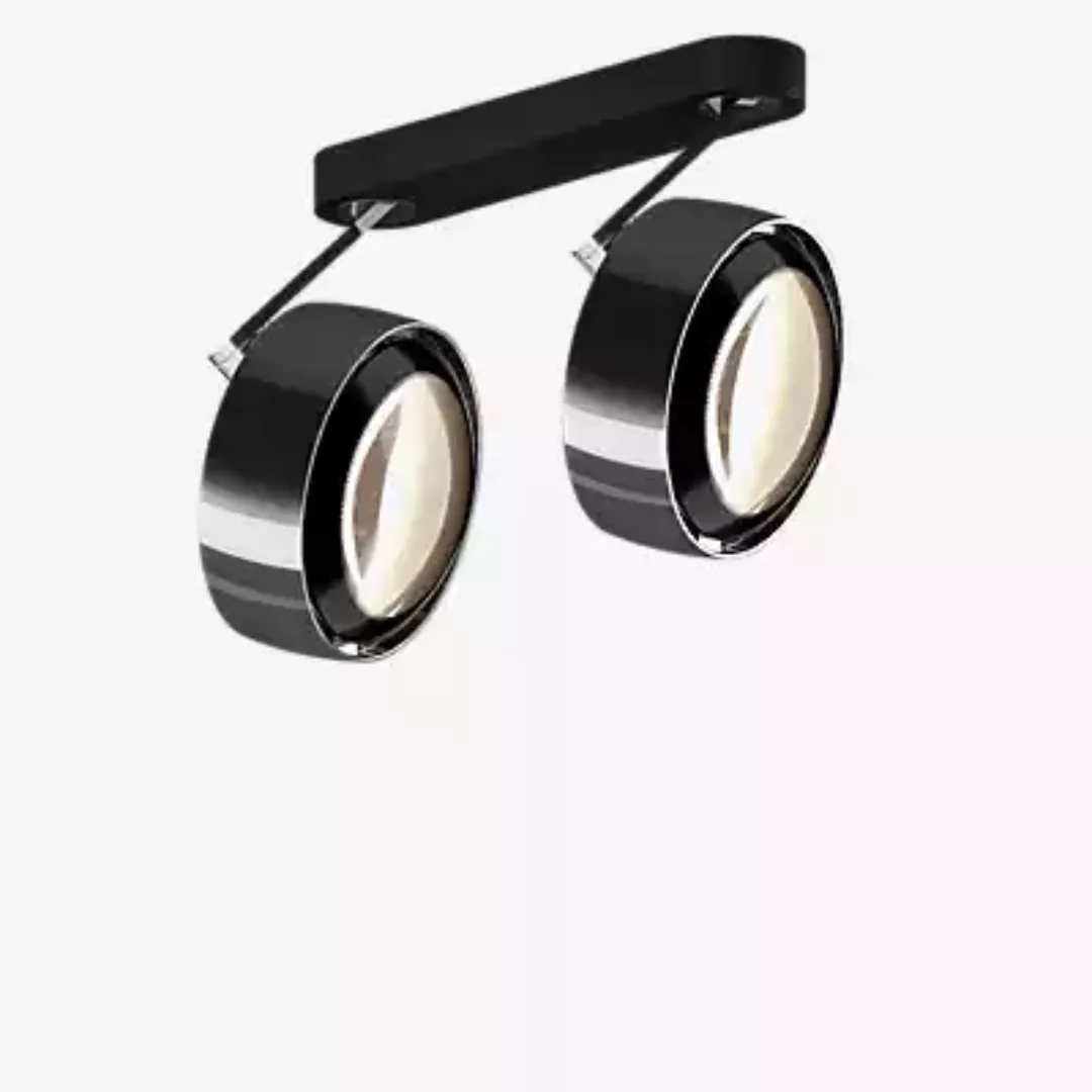 Occhio Più Alto 3d Doppio Volt S40 Strahler LED 2-flammig, Kopf chrom glänz günstig online kaufen