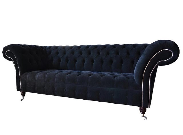 Xlmoebel Sofa Hochwertiges Luxus-Sofa im Chesterfield-Design mit Leder, Her günstig online kaufen