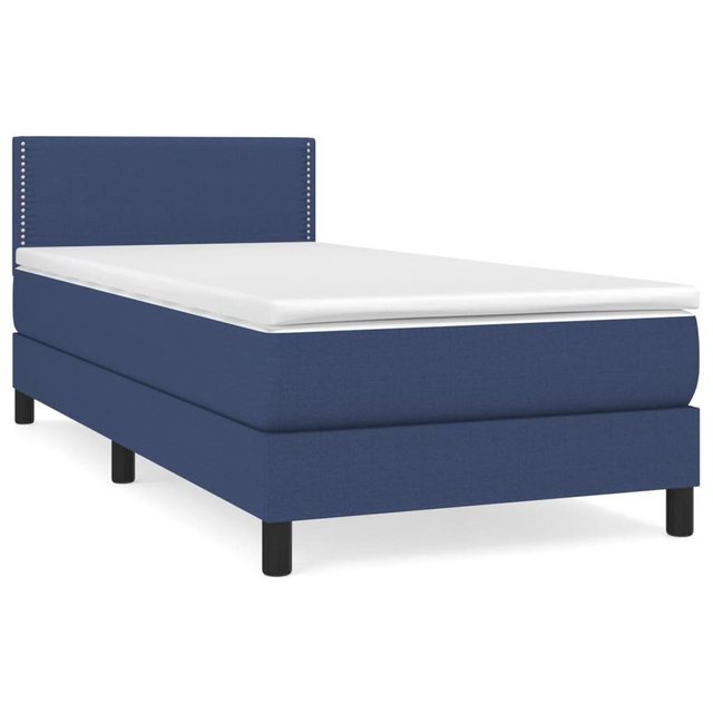 vidaXL Boxspringbett Bett Boxspringbett mit Matratze und LED Stoff (80 x 20 günstig online kaufen