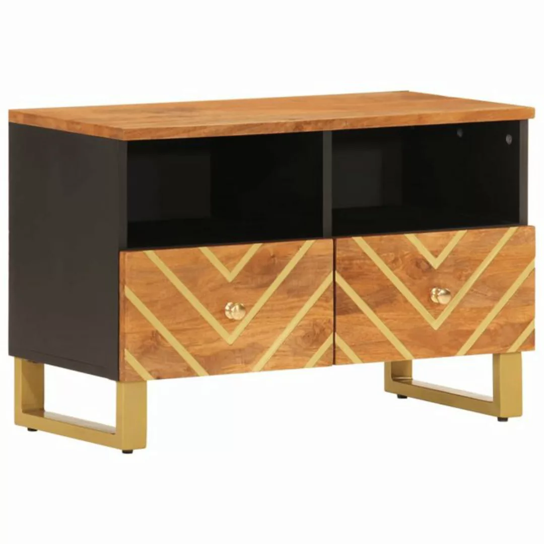 vidaXL TV-Schrank TV Schrank Sideboard Schrank Braun und Schwarz 70x33,5x46 günstig online kaufen