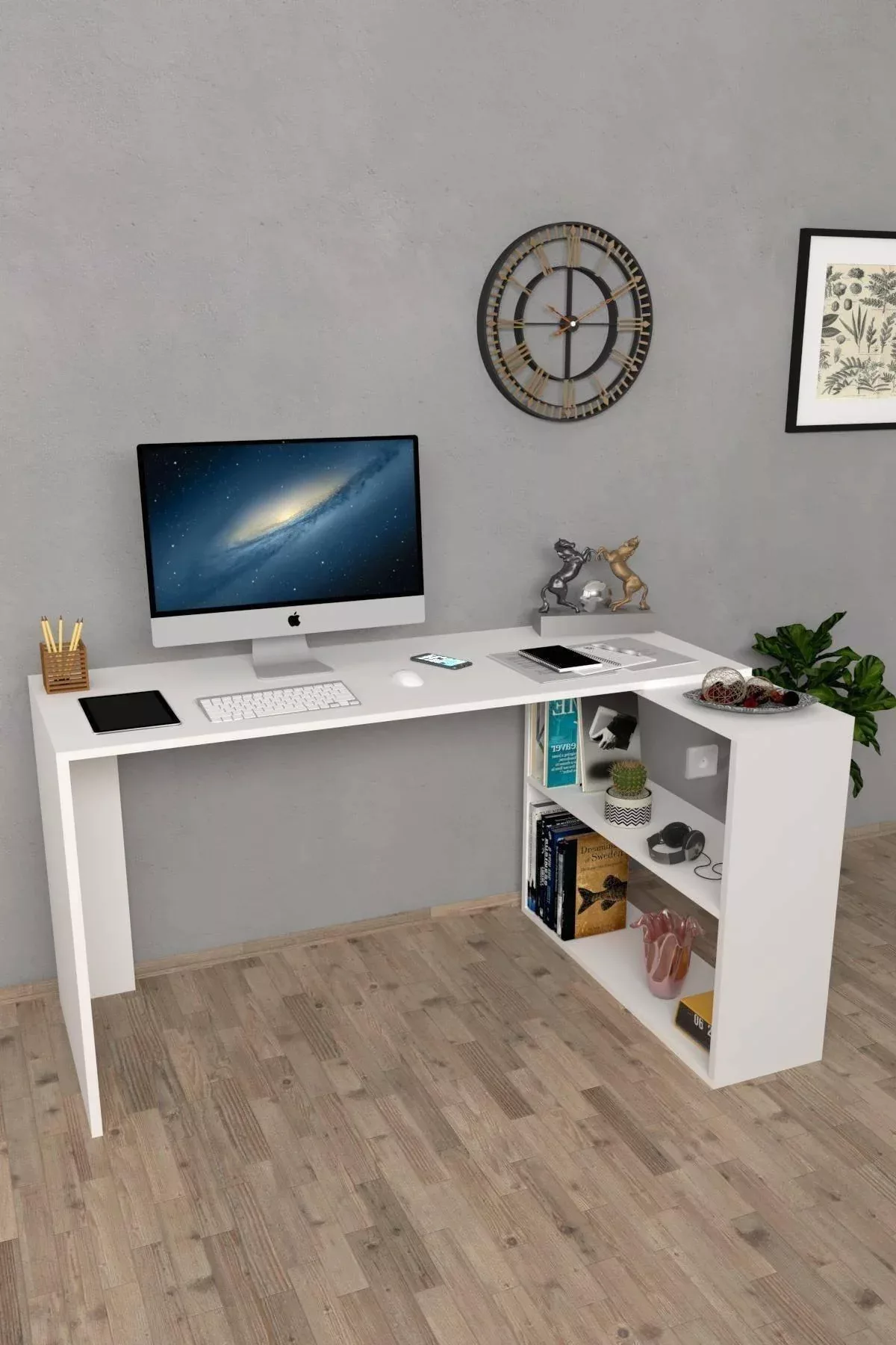 | Schreibtisch mit Schrank Atlas günstig online kaufen