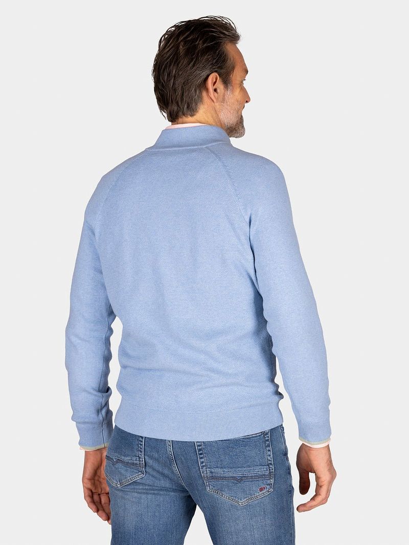 NZA Half Zip Pullover Ralph Hellblau - Größe 3XL günstig online kaufen