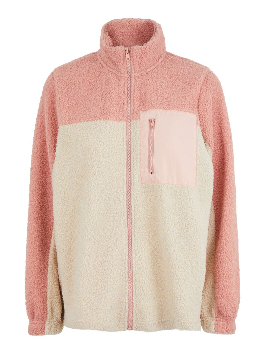 PIECES Pcdufla Teddyjacke Damen Pink günstig online kaufen