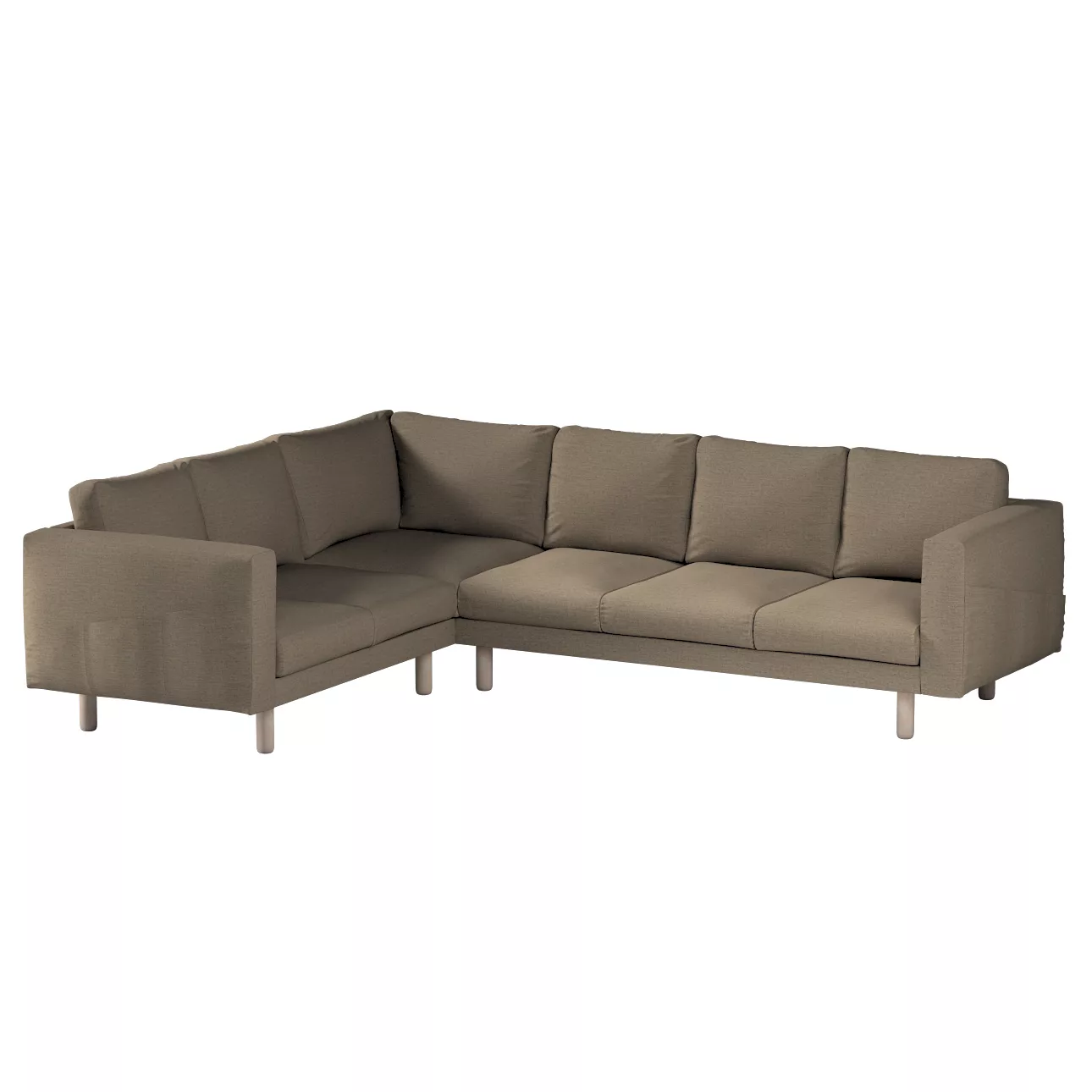 Bezug für Norsborg 5-Sitzer Ecksofa, beige, Norsborg 5-Sitzer Ecksofabezug, günstig online kaufen