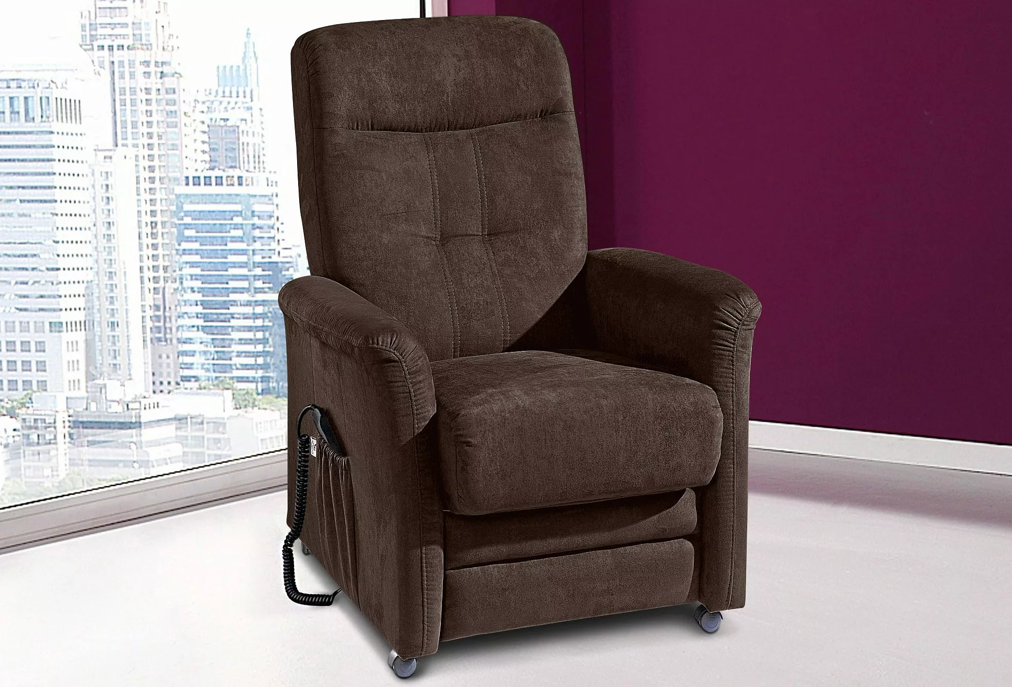 sit&more TV-Sessel "Charlie", (Set), wahlweise mit Motor und Aufstehhilfe günstig online kaufen