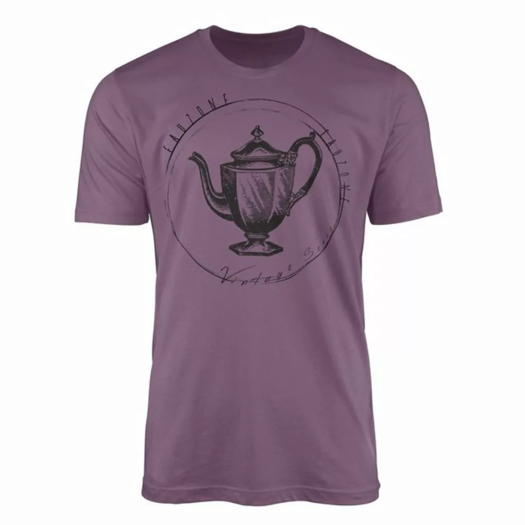 Sinus Art T-Shirt Vintage Herren T-Shirt Teekanne günstig online kaufen