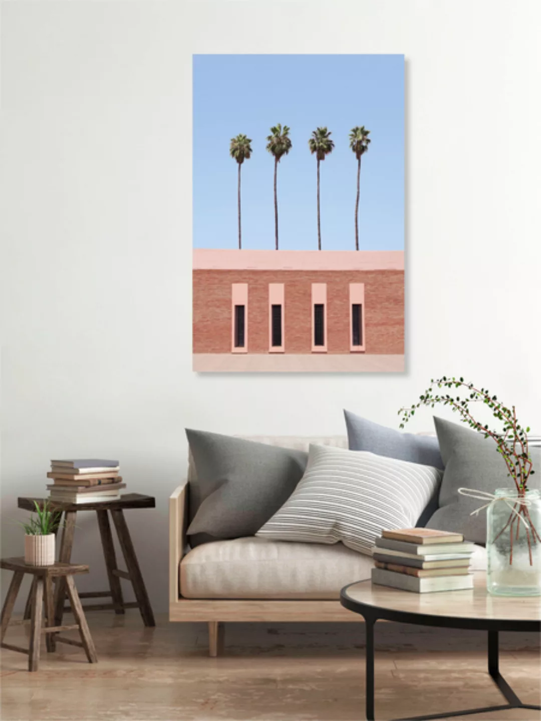 Poster / Leinwandbild - Palm Tree Factory günstig online kaufen