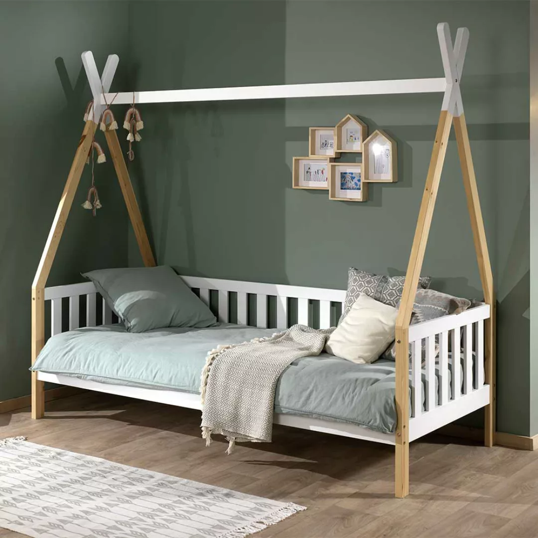 Kinderzimmer Kojenbett Zeltform 185 cm hoch günstig online kaufen