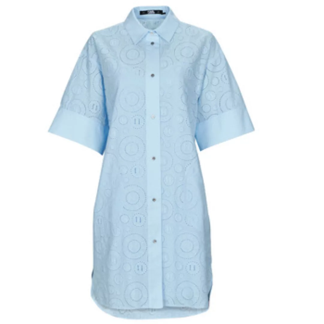 Karl Lagerfeld  Kurze Kleider BRODERIE ANGLAISE SHIRTDRESS günstig online kaufen