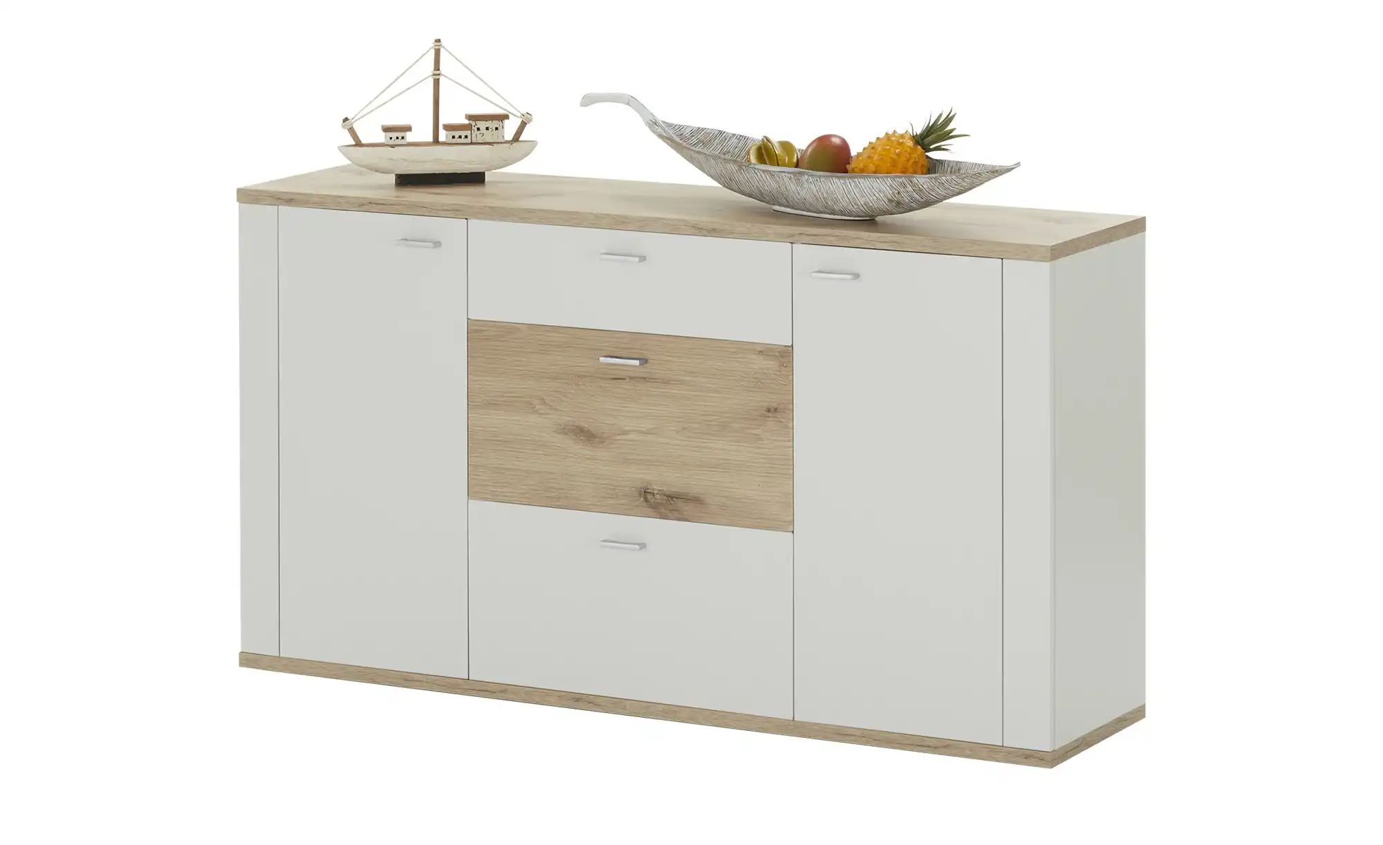 uno Sideboard  Milano ¦ grau ¦ Maße (cm): B: 150 H: 82 T: 38.0 Kommoden & S günstig online kaufen