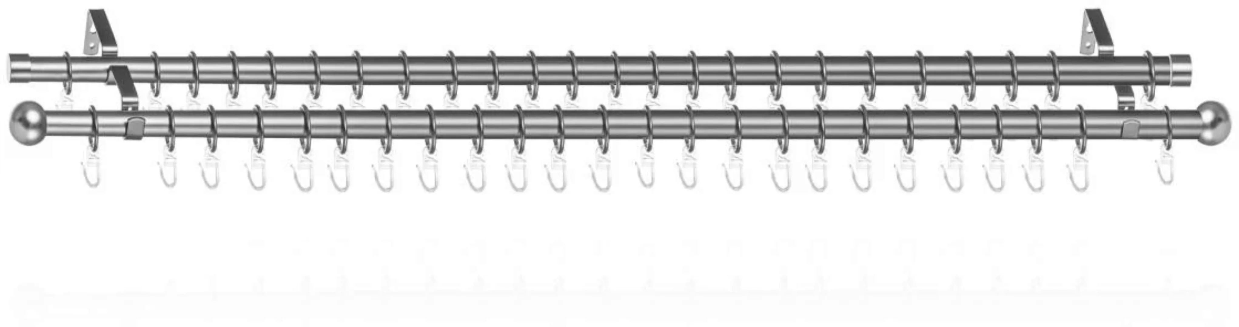 LICHTBLICK ORIGINAL Gardinenstange »Gardinenstange Kugel, 20 mm, ausziehbar günstig online kaufen
