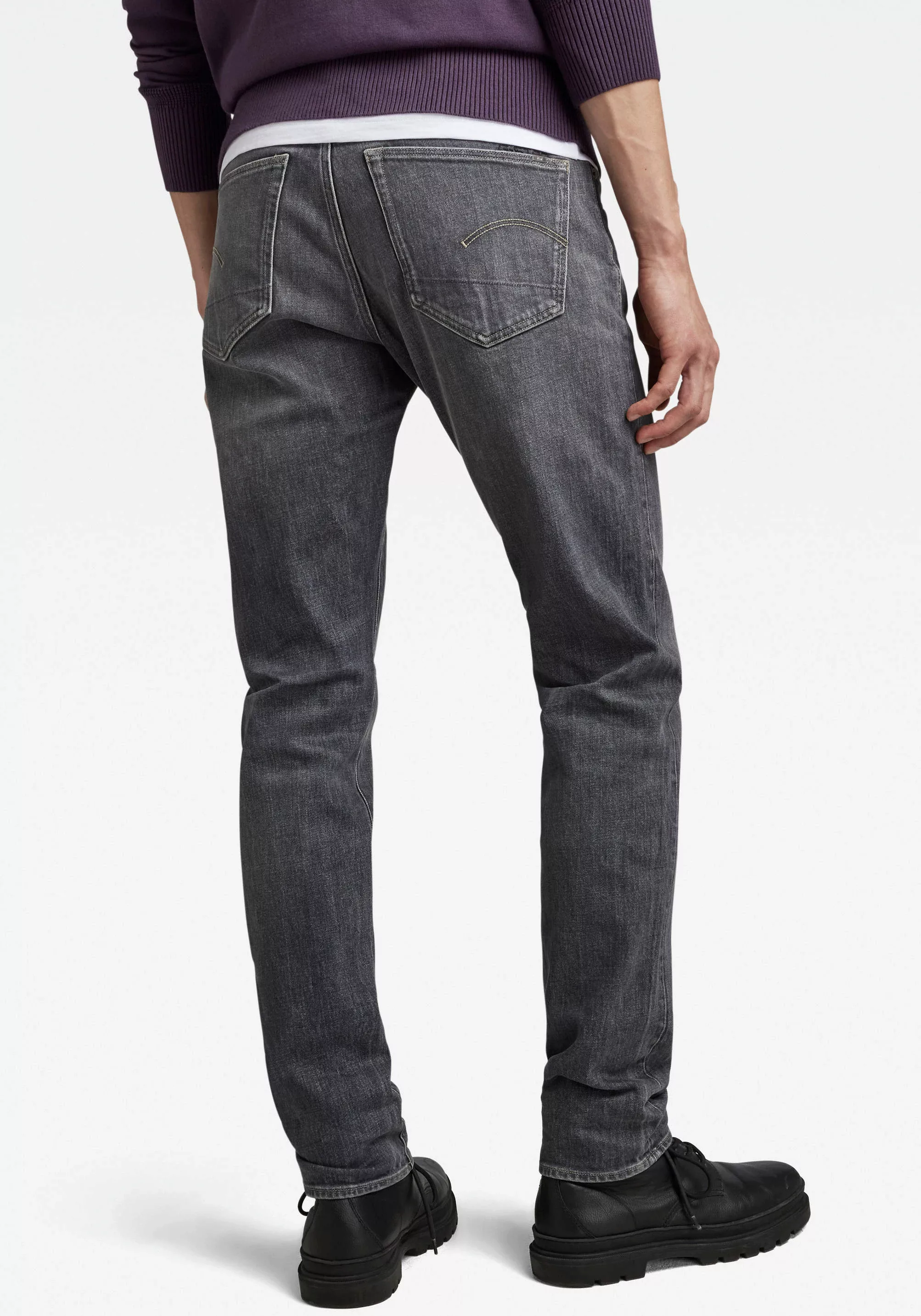 G-Star RAW Slim-fit-Jeans 3301 Slim mit toller Waschung und Elasthan günstig online kaufen